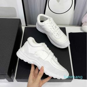 Meilleure qualité Designer chaussures de course canal baskets femmes luxe à lacets chaussure de sport entraîneurs décontractés classique Sneaker femme Ccity dfcvcx