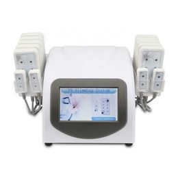 Draagbare slanke apparatuur vetverlies 5mW 635 nm 650 nm lipo laser 14 pads cellulitis verwijdering schoonheid body vormgevende afslankmachine schoonheidsapparaat