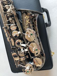 Beste Kwaliteit Duitsland JK SX90R Keilwerth Saxofoon Alto Zwart Nikkel Zilver Legering Altsax Messing Muziekinstrument Met Case