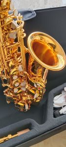 Best quality Golden Alto saxophone YAS-62 Japan Brand Alto saxophone E-Flat music instrument With Mouthpiece professional