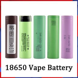 Groothandel 18650 Batterij Hg2 30Q VTC6 3000mAH NCR 3400MAH 25R 2500 MAH E Cig Mod Oplaadbare li-ioncel