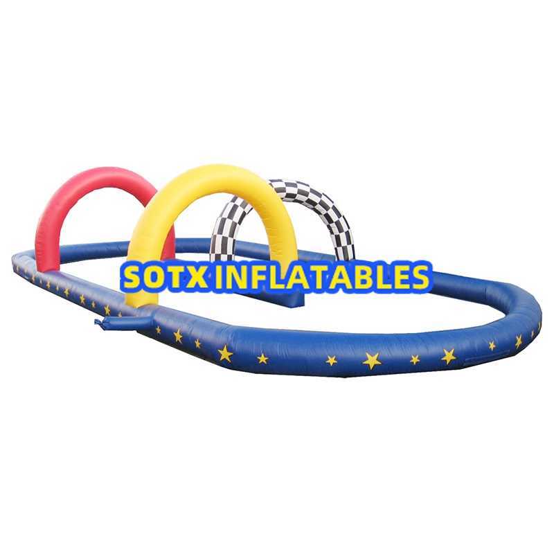 Best quality inflatable Go Kart Track inflatable race track for sale