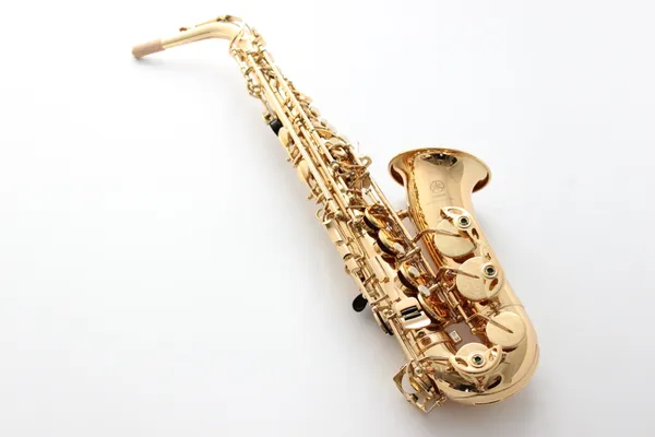 Meilleure qualité Japon marque originale YAS-62 E plat Alto Saxophone Drop Eb Top Super Instrument de musique professionnel Saxe fleur Sax Saxofone or avec étui embout