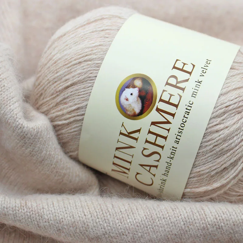 最高品質のミンクウールヤーンモンゴル柔らかいカシミア糸