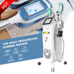 Mejor calidad vertical 7 en 1 cryolipolsis grasa de congelación eliminación de grasa cavitación de cavitación de aspirador RF Máquina de liposucción Rejuvenecimiento Máquina adelgazante Congelaje de grasa