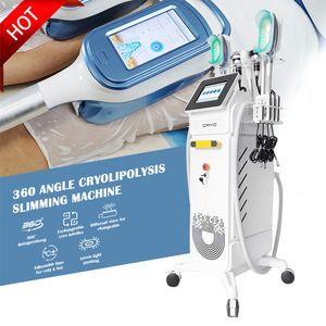 Beste kwaliteit verticaal 7 in 1 cryolipolsis vet bevriezen vetverwijdering cavitatie vacuüm systeem rf liposuctiemachine huid verjonging afslank machine vet bevriezen