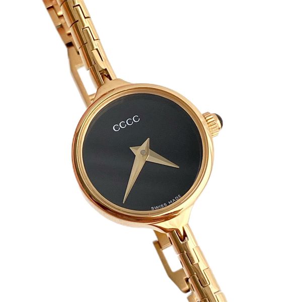 Relojes mecánicos de la mejor calidad para mujer, reloj sencillo Vintage, reloj de pulsera de cuarzo suizo resistente al agua