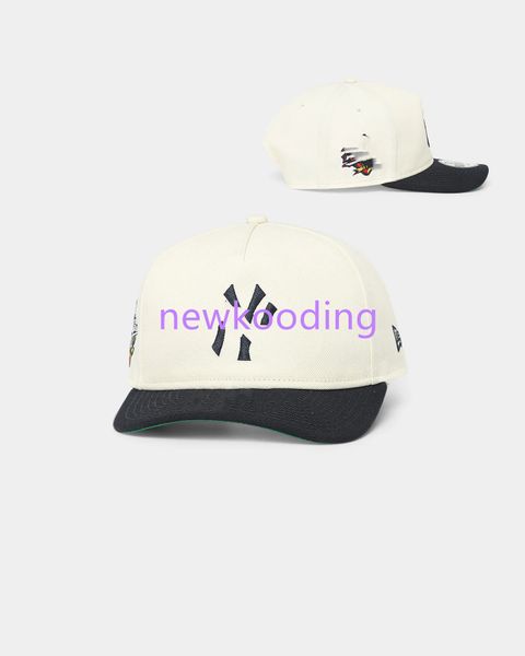 Meilleur vendeur Crème snapback chapeau casquette de baseball Chapeau de sport plat réglable unisexe hommes adultes brodés Livraison gratuite en solde