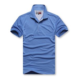 Bestseller Nieuw polo -shirt mannen Korte mouw Casual shirts Man's solide klassieke T -shirt plus polo