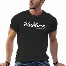 Meilleur vendeur wburn guitares logo marchandise ial T-Shirt surdimensionné hommes plaine t-shirts 64ck #