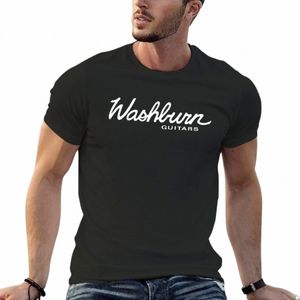 Bestseller wburn gitaren logo merchandise ial t-shirt T-Shirt oversized heren effen t-shirts 64ck #