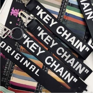 Best verkopende sleutelhanger in 11 stijlkleuren Wilde canvas telefoonsleutelhanger Multipols Camera Jeans Hanger Autosleutelhangers Levering Groothandel