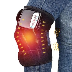 Masajeador eléctrico de rodilla con vibración para fisioterapia con envoltura de calor para artritis más vendido