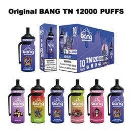 Best verkopende Bang Vape TN12000 Puffs wegwerpvapes 15K 12K Puffbar 20ml Oilvapers Oplaadbare pod Voorgevulde pen Haakhaakrijke Flavours Vaper ODM/OEM