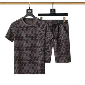 Marca más vendida Chándales ropa de lujo para correr camiseta de manga corta y pantalones cortos primavera verano diseñador de moda casual Traje de ropa deportiva MYQB