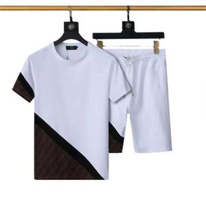 Marca más vendida Chándales ropa de lujo para correr camiseta de manga corta y pantalones cortos primavera verano diseñador de moda casual traje de ropa deportiva AM4J