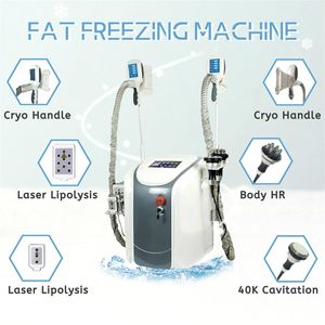 Verkopen cryolipolyse vet vriespunt afslankmachine 2 cryo behandelt koele body beeldhouwen cryolipolyse echografie cavitatie rf lipolaser