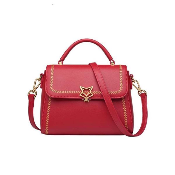 Sac à main le plus vendu Novel 80% Factory Wholesale Golden Fox Sac Womens Nouveaux sacs de croix épaule en cuir authentique en cuir authentique