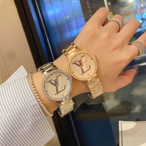 El lujoso reloj de cuarzo para mujer de acero inoxidable de 33 mm de alta calidad y más vendido.Reloj de lujo empresarial.Reloj de mujer de diseño.