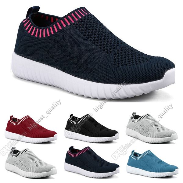 Meilleures ventes chaussures pour femmes de grande taille volant femmes baskets un pied respirant léger chaussures de sport décontractées chaussures de course onze