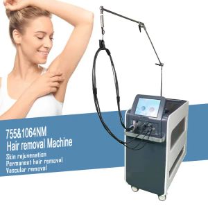 Meilleur produit de vente Super 1064 Machine d'épilation au laser nd yag à impulsion longue Machine de traitement au laser des varices au laser Alexandrite CE approuvé