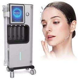 Productos más vendidos 2024 8 en 1, herramientas para el cuidado de la piel facial con hidrooxígeno, microdermoabrasión/máquina de dermoabrasión Hydra