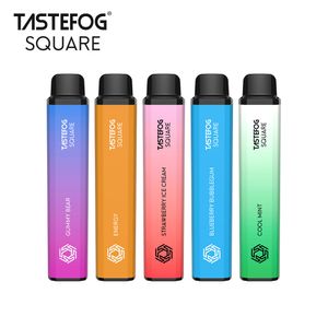 Stylo vape rechargeable le plus vendu E-Cigarettes jetables 3500 bouffées Tastefog Square