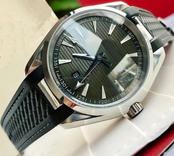 Montres mécaniques automatiques, Surface saphir, 150m, sport de plongée, bracelet en caoutchouc, meilleure vente