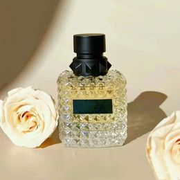 Best Sellingwomen Geur geboren in Roma 100 ml roze PP Uomo Perfume Coral Eau de Parfum Intense Langdurige tijd Good Geur EDP Design merk Lady Girl Perfumes 68