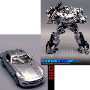 Beste speelgoed BT-01 Intelligentie Officer Soundwave Children's Deformable Toy Car Model Movie 3 Robot