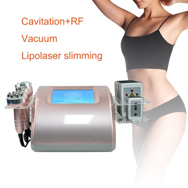 Meilleur ultrasons cavitation rf minceur machine radiofréquence rf peau levage laser lipo corps mince équipement de beauté