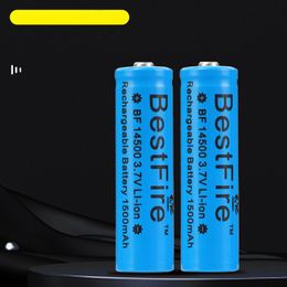 Bestfire – batterie au lithium rechargeable 14500 1500mAh 3.7V, brosse à dents électrique, lampe de poche à lumière forte, livraison up/fedex