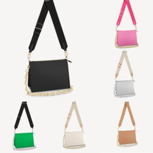 Bestsellers COUSSIN M57790 crossbody Chain Bags Luxe Echt leer Dames heren tas Designer clutch 7A kwaliteit handtassen riem tote Messenger Reliëf schoudertas