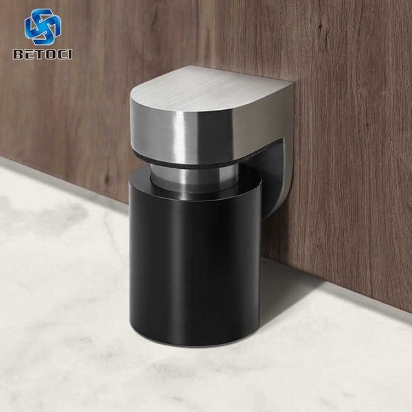 BETOCI 304 Tope de puerta pesado de acero inoxidable sólido retenedor de puerta tapón de puerta magnético flotante cilíndrico herrajes para muebles 21072252u