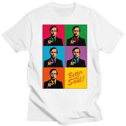 Meilleur appel Saul T-shirt pour les hommes Hamlin Hamlin et McGill Newsy Tshirt Goodman Drama Series télévisées juridiques Camisetas Wholesale