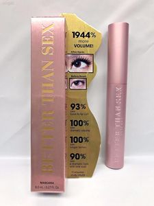 Mieux que le sexe Mascara noir imperméable crémeux cils naturel curling allongeant les mascaras extension de cils yeux éclaircir le maquillage