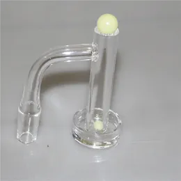 Torre contral de borde biselado Terp Terp Slurper Quartz Banger con pilar de cuarzo/tapa de vidrio para plataformas de agua con tuberías de agua