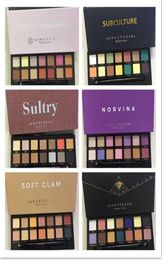 Beverly Hills Riviera Sfroile Norvina Renaissance moderne Prism Soft Glam Matte imperméable Maquillage 14 Color Feed Shadow Pale3209970