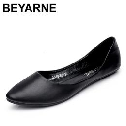 BEYARNE arrivée printemps et automne femmes mocassins chaussures à talons plats bateau décontracté 240123