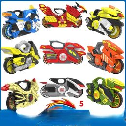 Beyblade Burst Véritable Gyroscope Magnétique Intelligent 5 Génération Lumineux Moto Pour Enfants Roue Tourbillon 4 Hero Chariot Set Garçon Jouet 240116