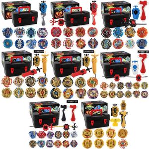 Beyblade rafale gyro set match sets jouet petite taille de combat toolbox box garçons et girls d'anniversaire box 240423