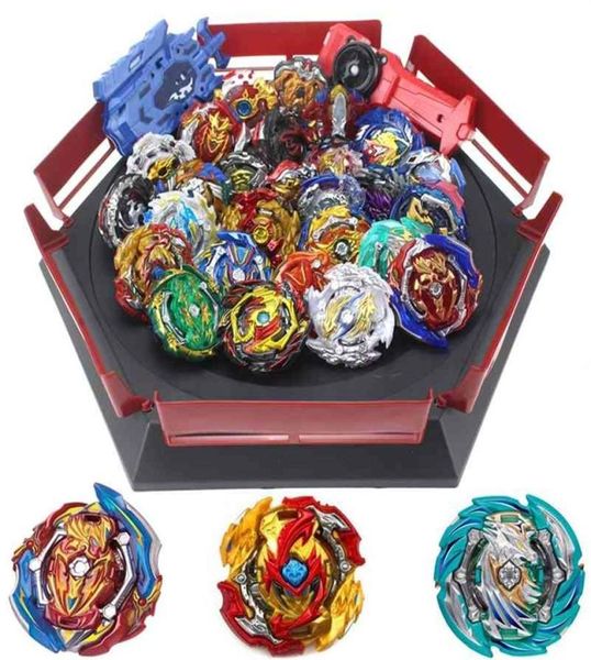 Beyblade Burst Set Jouets Beyblades Arena Bayblade Metal Fusion 4D avec lanceur Toupie Bey Blade Blades Jouet cadeau de Noël 206924464