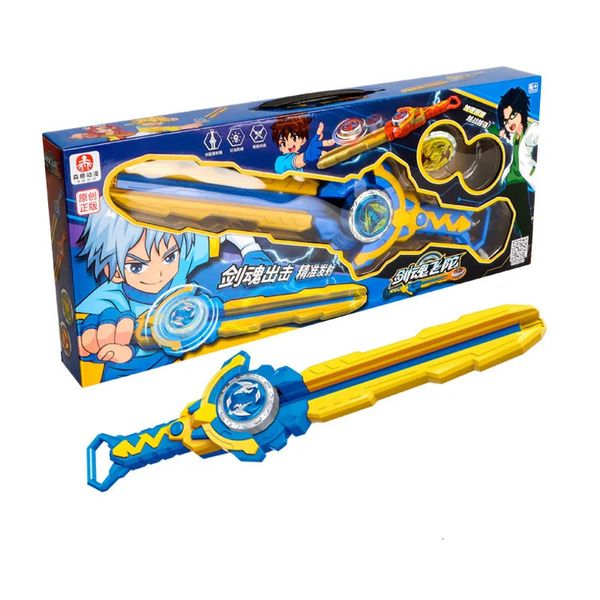 Beyblade éclate Sword Soul Flying Gyro Sword jouet alliage gyro jouet garçons and girls fêtes cadeau 240329