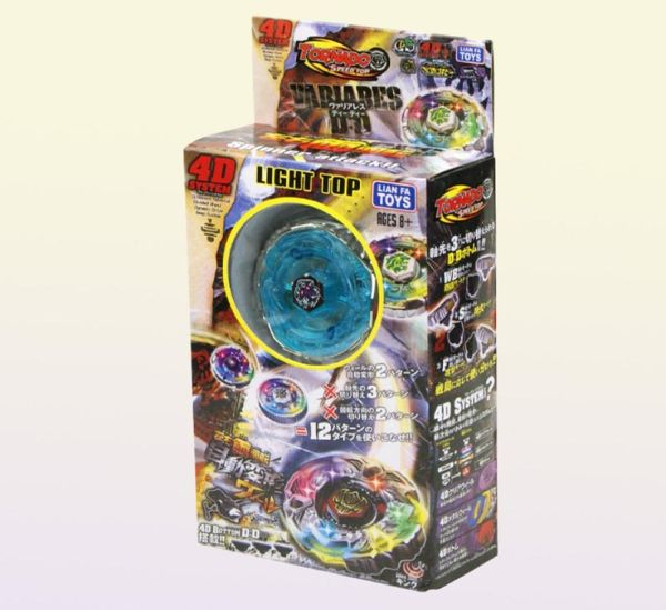 Beyblades Arena Toupie éclate avec des jouets de fusion en métal LED Light pour garçons émettant des tops gyroscope Gyroscope Classic Kids Gifts 2211184575617