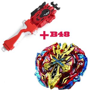 Beyblades burst db booster b-48ultimate valkyrie metal spinnen top bey bay messen gyro bayblade jongens kinderen speelgoed kerstkist 240412