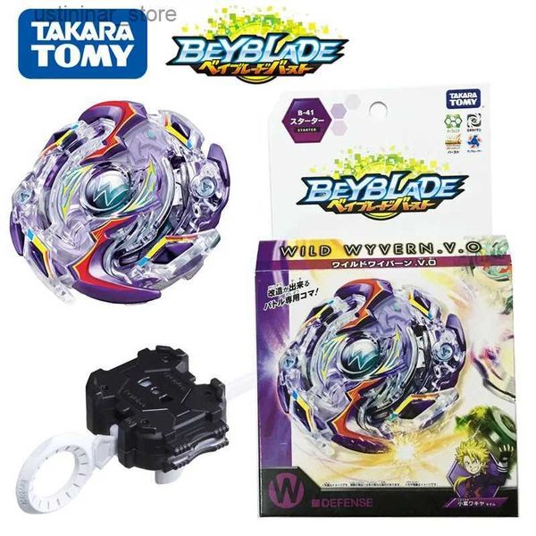 Beyblades Metal Fusion B-41 Starter Wild Wyvern Vertical Orbit (avec lanceur) / Takara Tomy Beyblade Burst / Dual Series L416