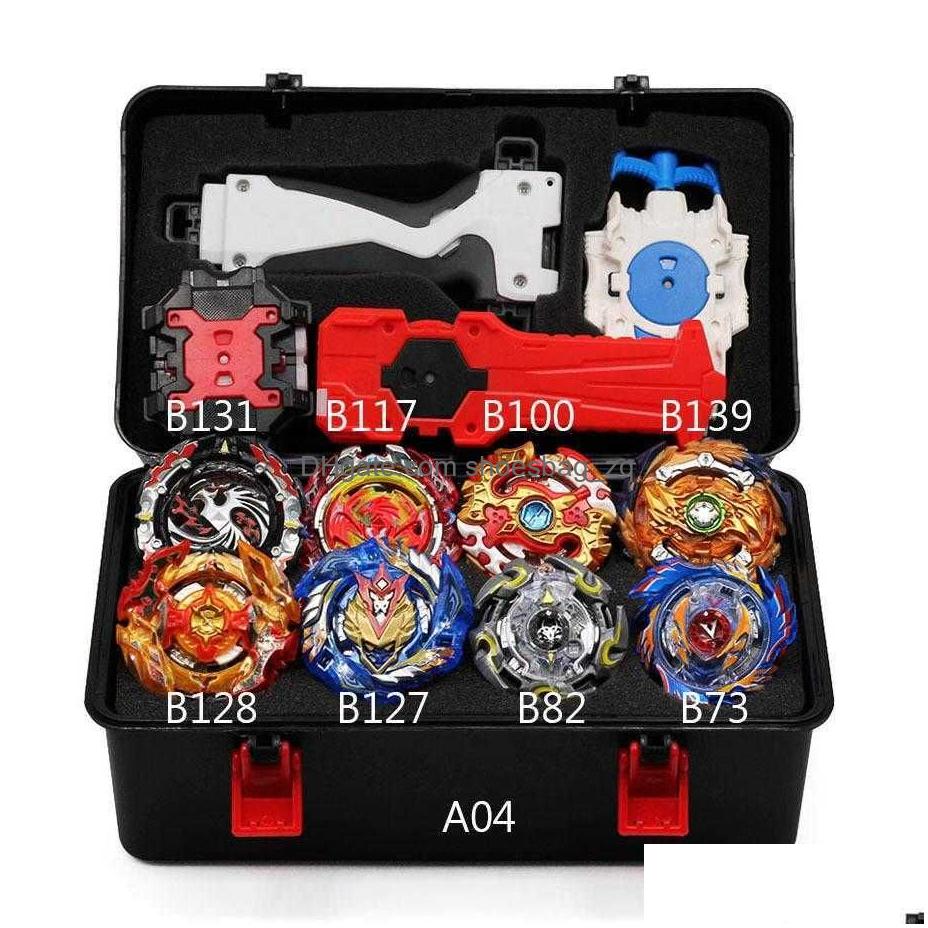 Beyblades Metal Fusion Beyblade Burst Sparking Arean Bayblades Bables Set Box Bey Blade Toys For Child New Gift X0528 Drop Delivery Gi Dhzwp