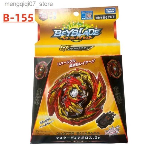 Beyblades Metal Fusion Original véritable Takara Tomy beyblade Burst GT B-155 Seigneur mal dragon Blaster gyros bayblade b155 garçon jouets collection jouets L240304