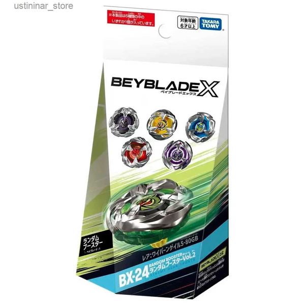 Beyblades Metal Fusion original Takara Tomy Beyblade X BX-24 Booster Random Vol.2 Random 1 PCS L416