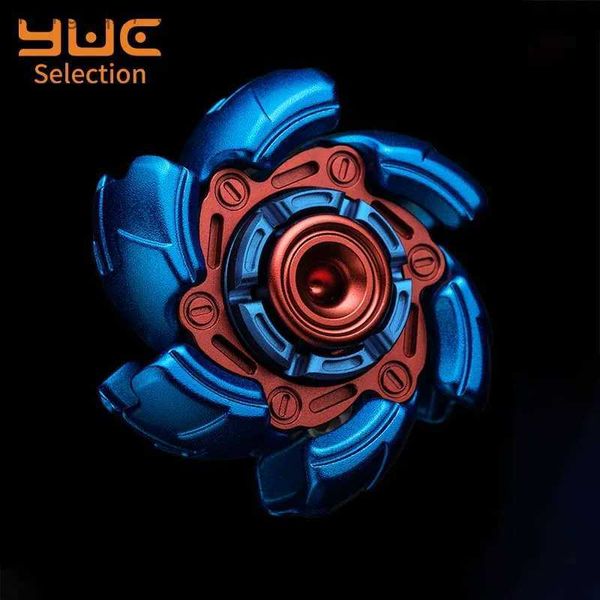 Beyblades Metal Fusion YUC GoBiggeR Pillbugs Lite Fidget Spinner Hot Gyro EDC Adulto Metal Fidget Juguete Autismo Sensorial Estrés Alivio Hombres Juguetes para niños L240304